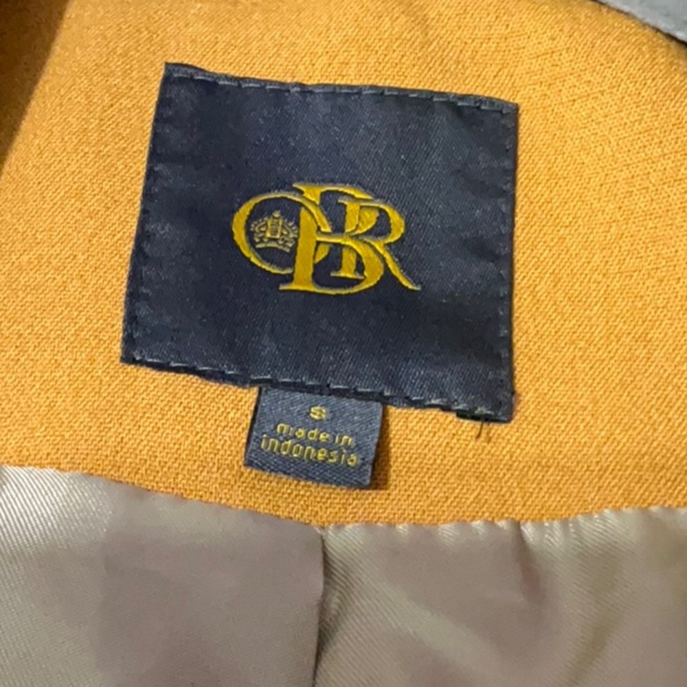 OUTBACK RED Vintage Duffle Coat S 19” p2p Mustard EUC - Picture 3 of 11